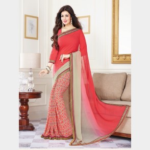 Vinay’s Soft Printed Georgette Sharee